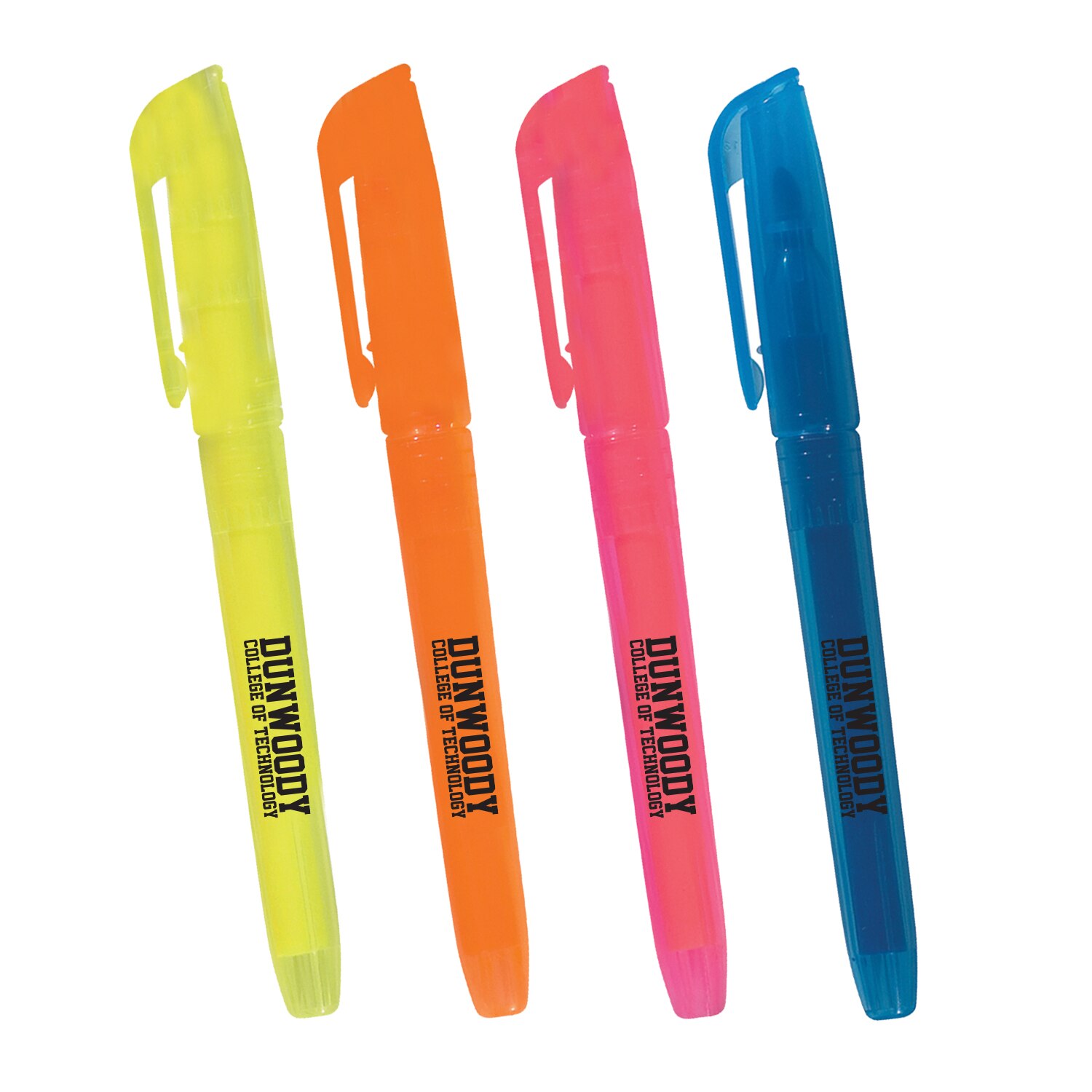 Emblematic Highlighters 4pk Assorted