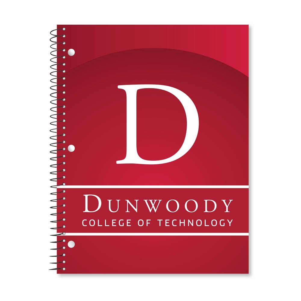 Digi One Subject College Ruled Notebook