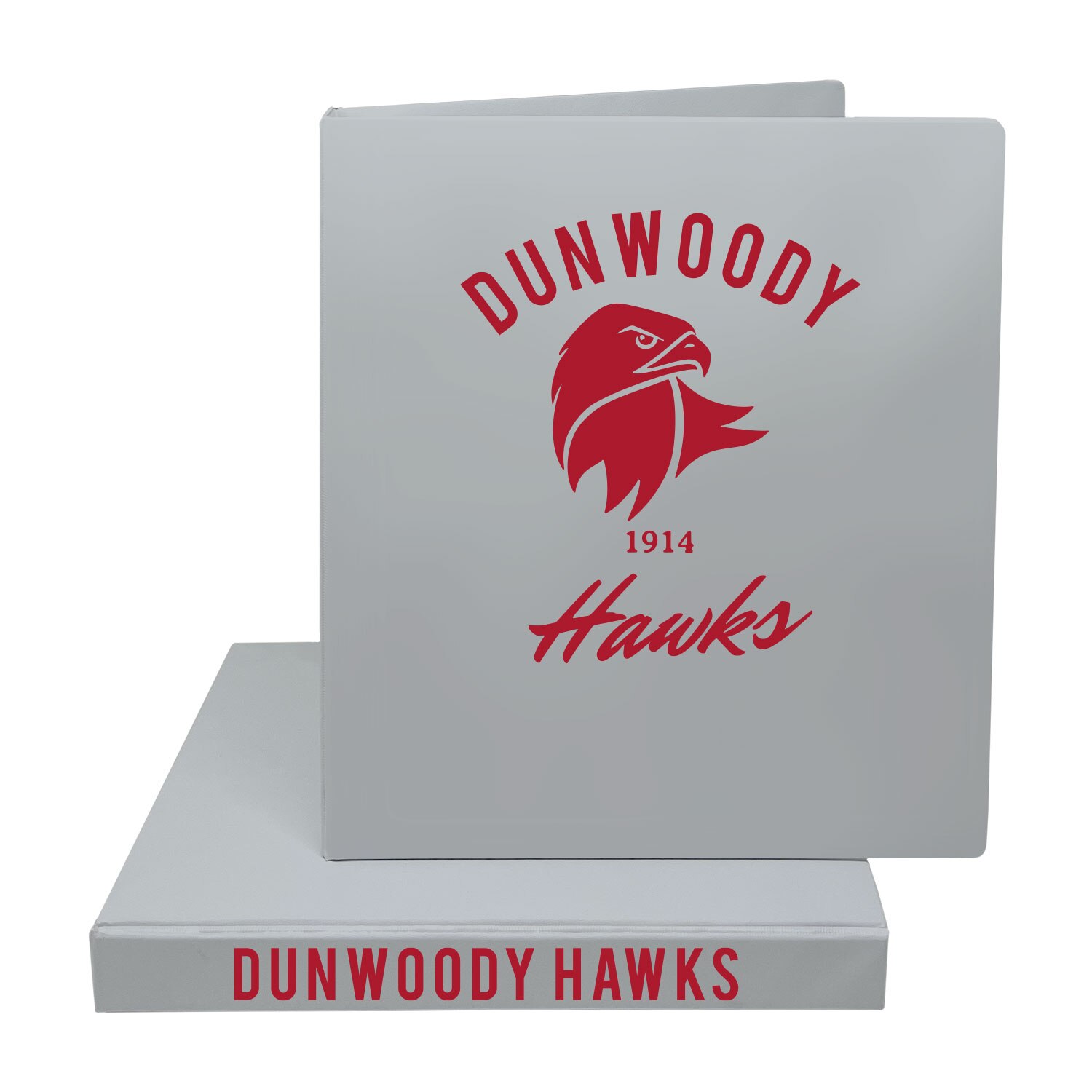 1" Imprinted Binder Mascot