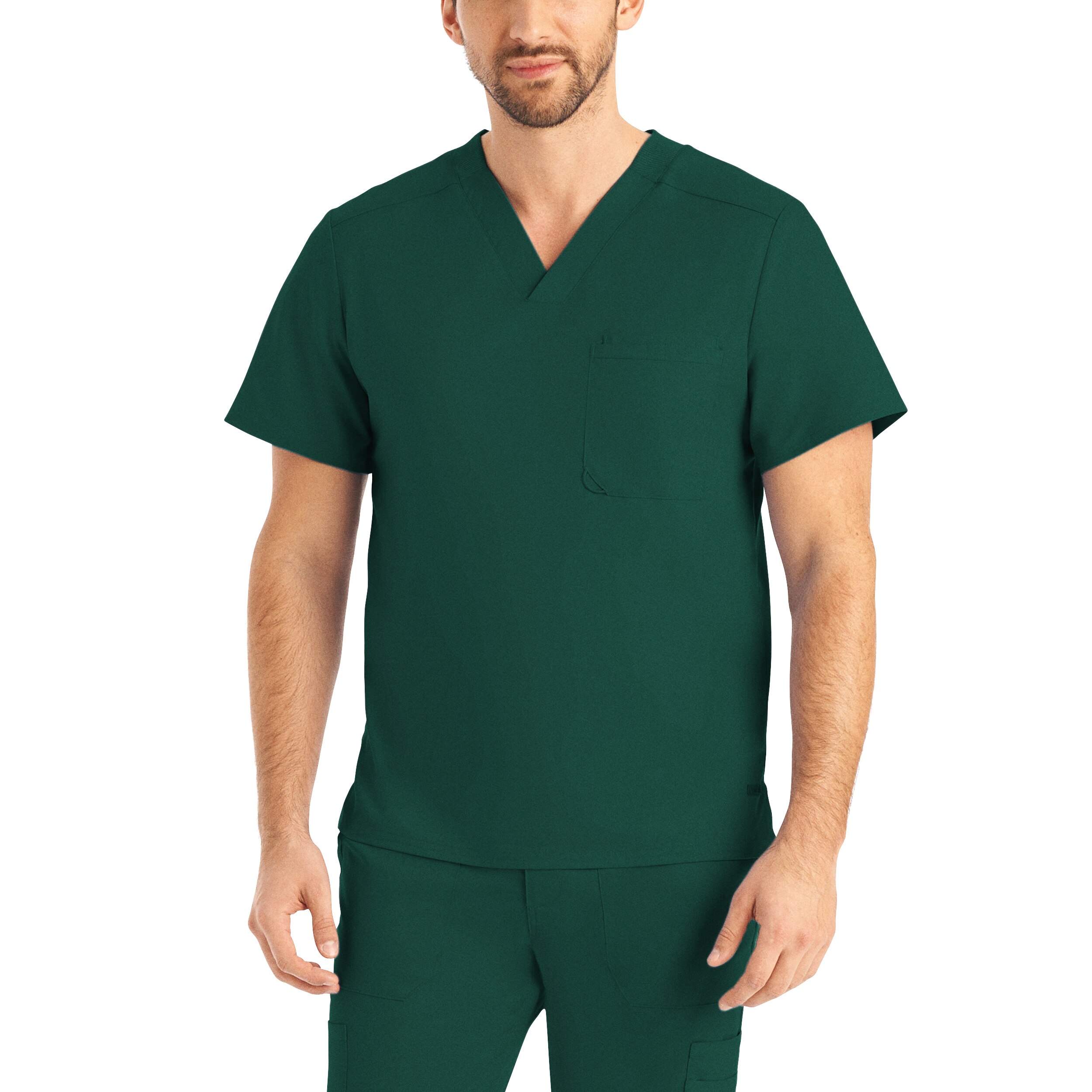 ProFlex Mens 2-Pocket V-Neck Scrub Top (LT108)