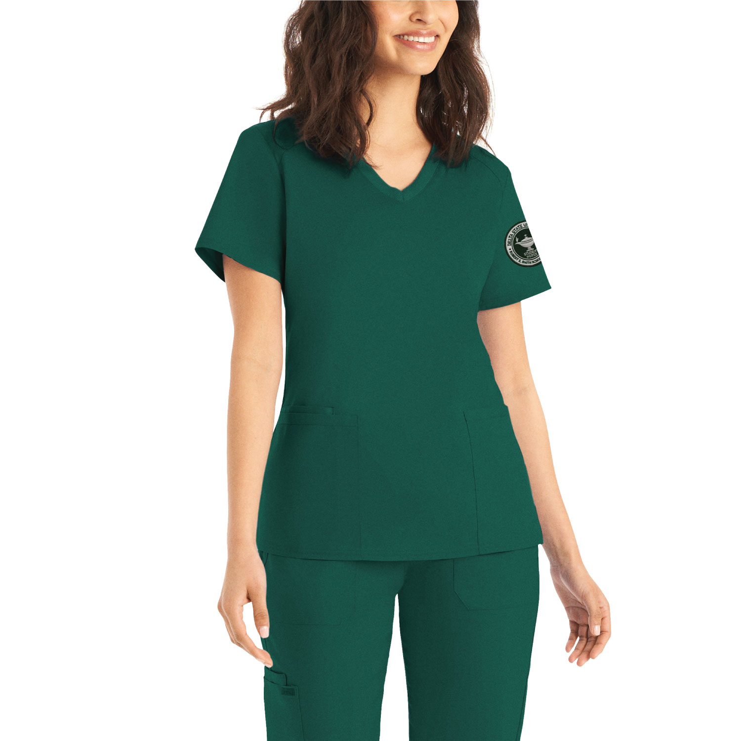 ProFlex Womens V-Neck  Scrub Top (LT105 Logoed)