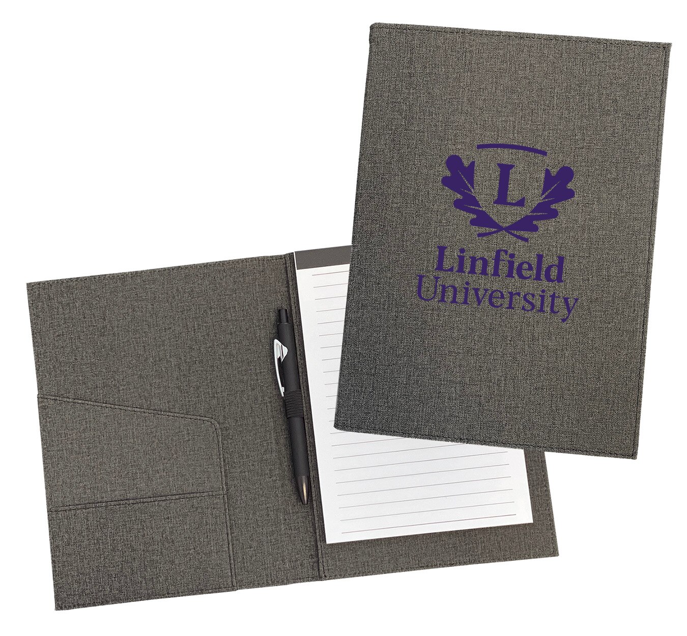Imprinted Padfolio with Notepad
