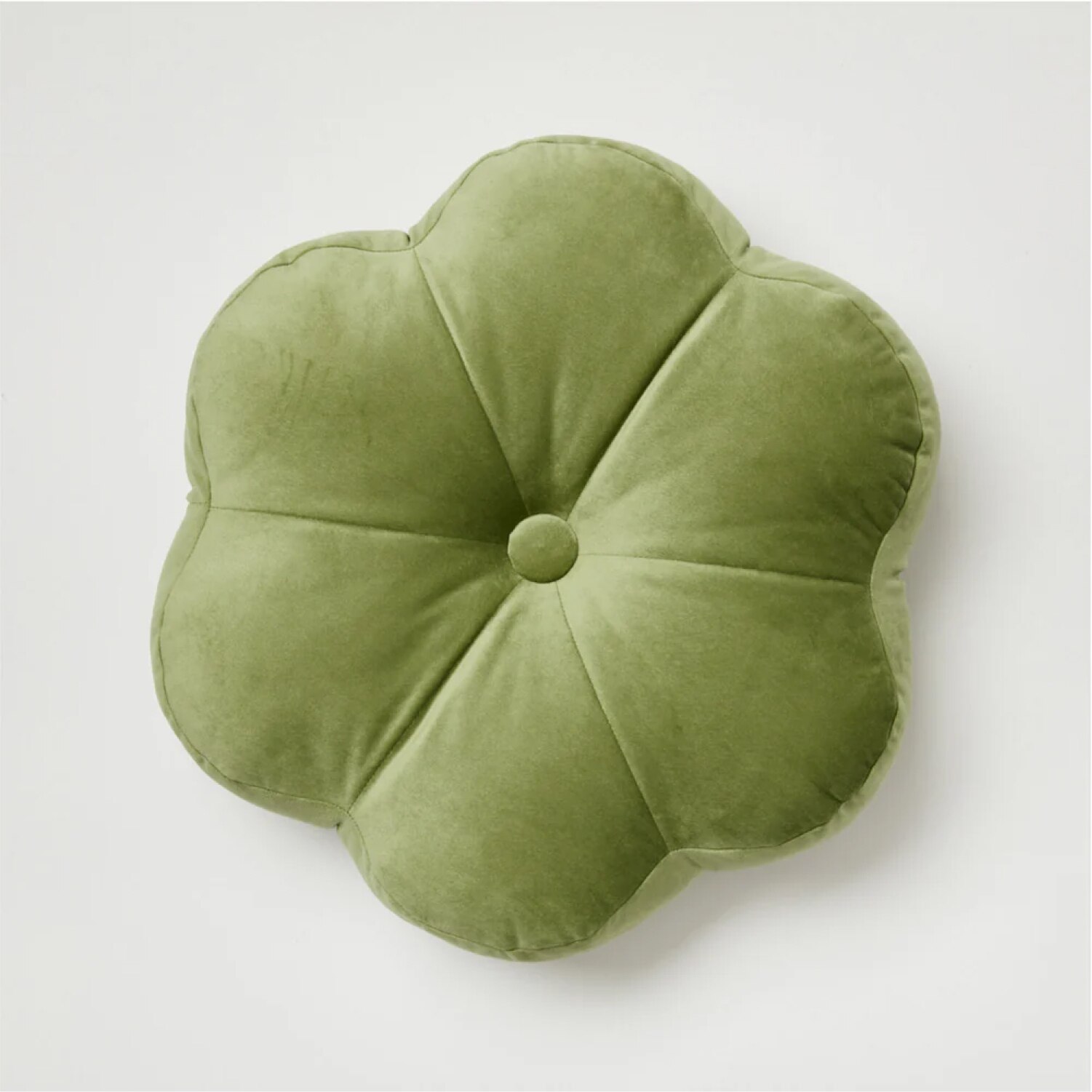 Dormify Masie Velvet Flower Shaped Pillow