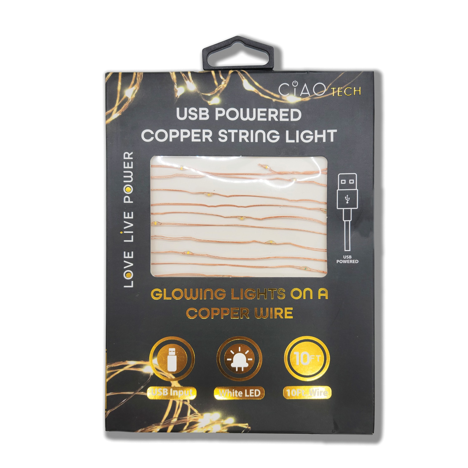 Copper Classic String Lights