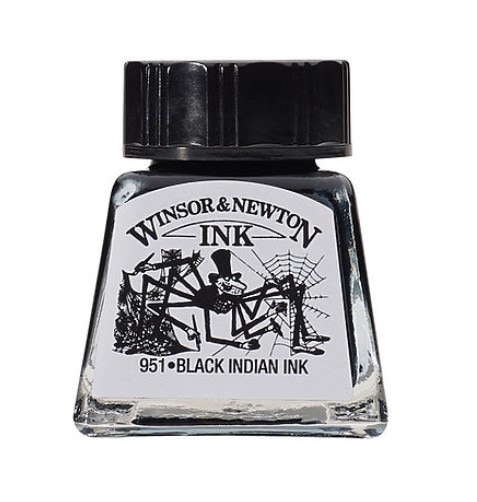 Ink 1/2 Oz Black Ind