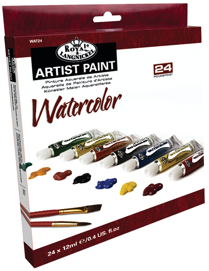 Watercolor Paint Set 24