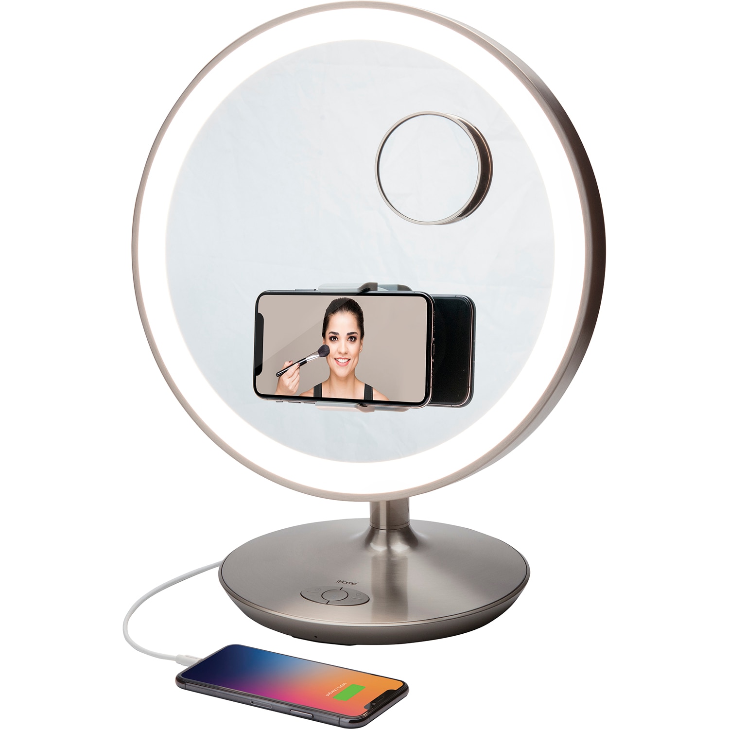 iHome Beauty Glow Ring XL 13" Makeup Mirror