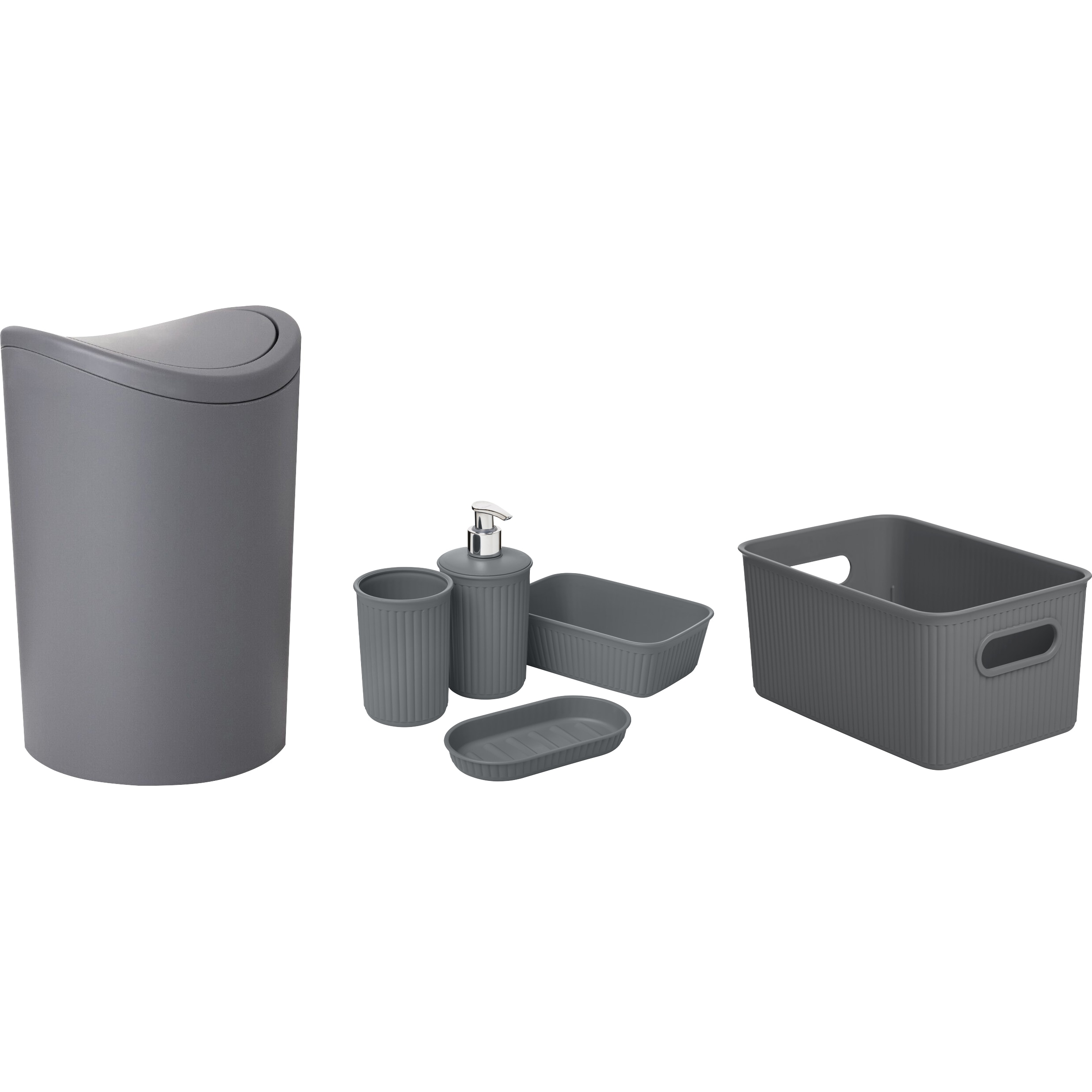 Grey Bathroom Bundle Kit
