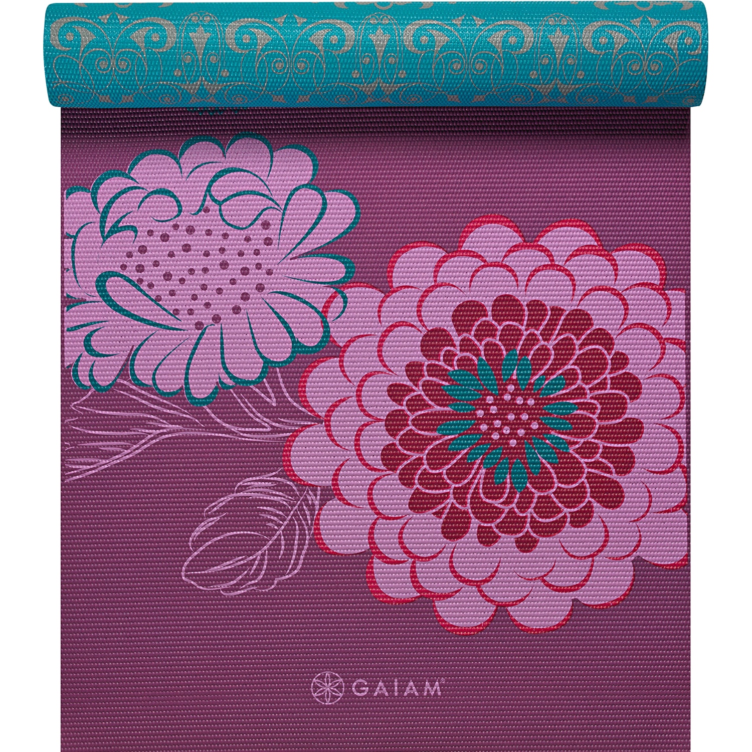 Gaiam premium reversible yoga mat online 6mm