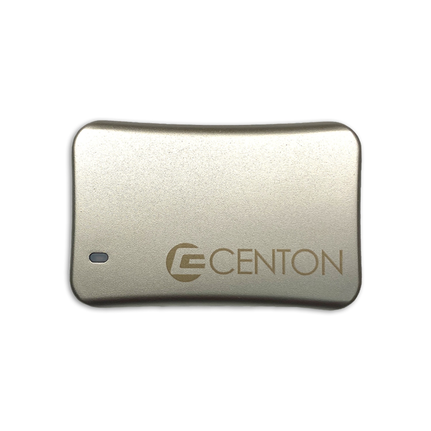 Centon External SSD (Silver Metallic), USB 3.2 Gen 2, 500GB