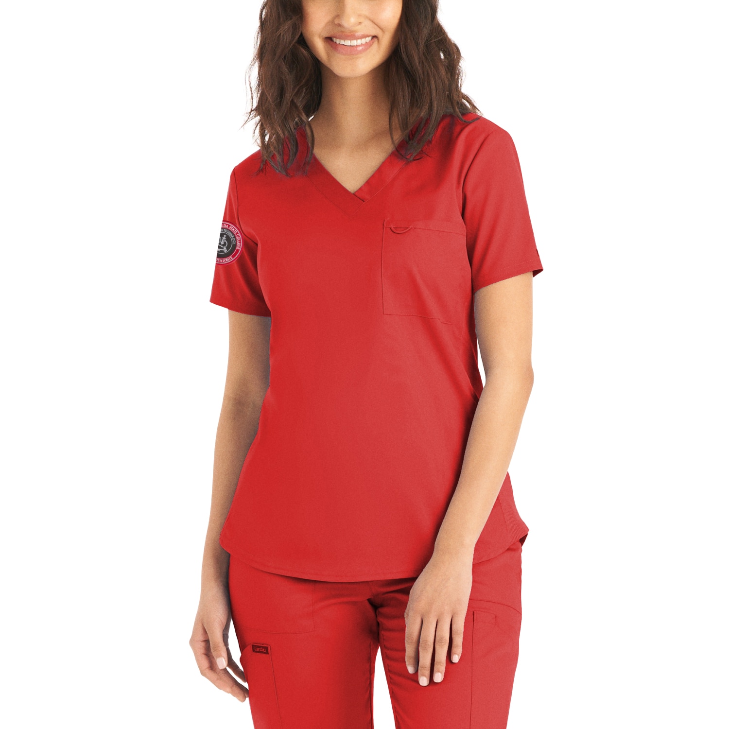 ProFlex Womens V-Neck  Scrub Top (LT107 Logoed)