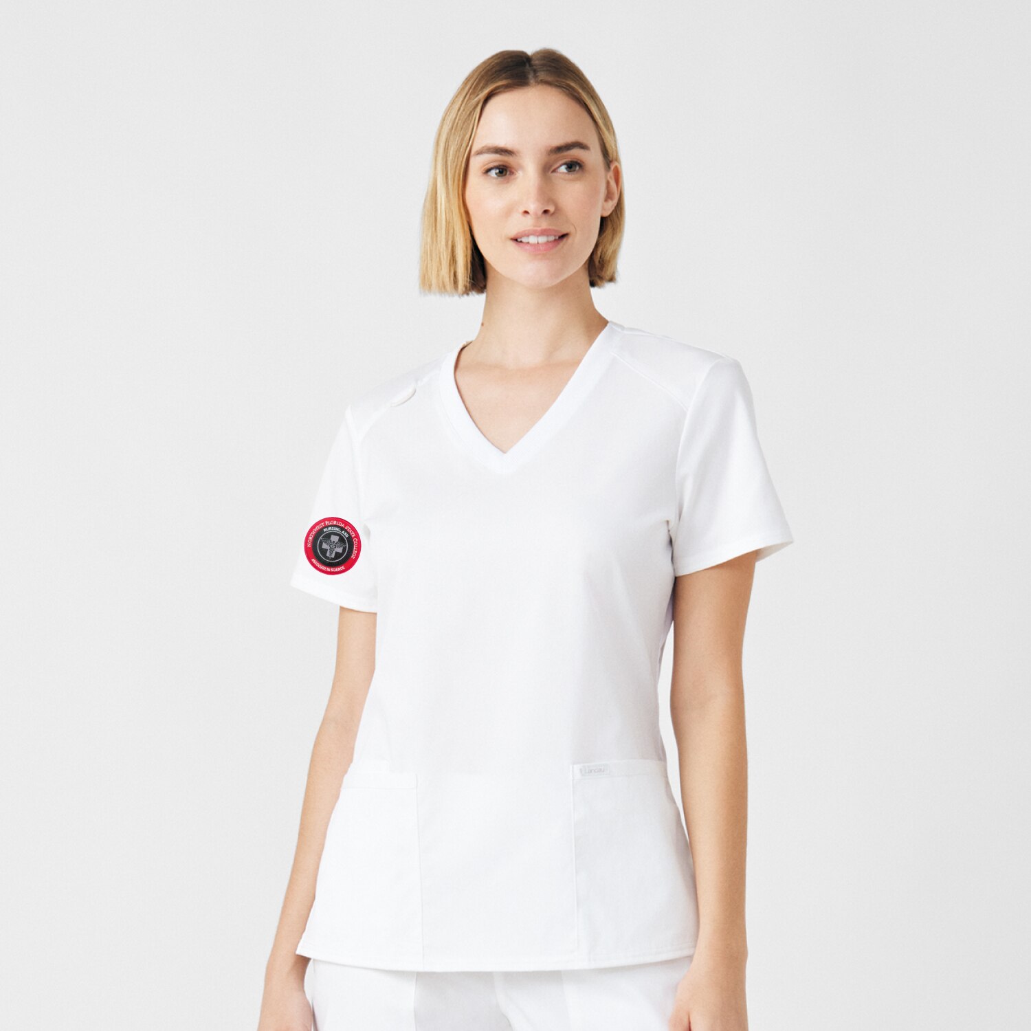 ProFlex Womens V-Neck  Scrub Top (LT105 Logoed)