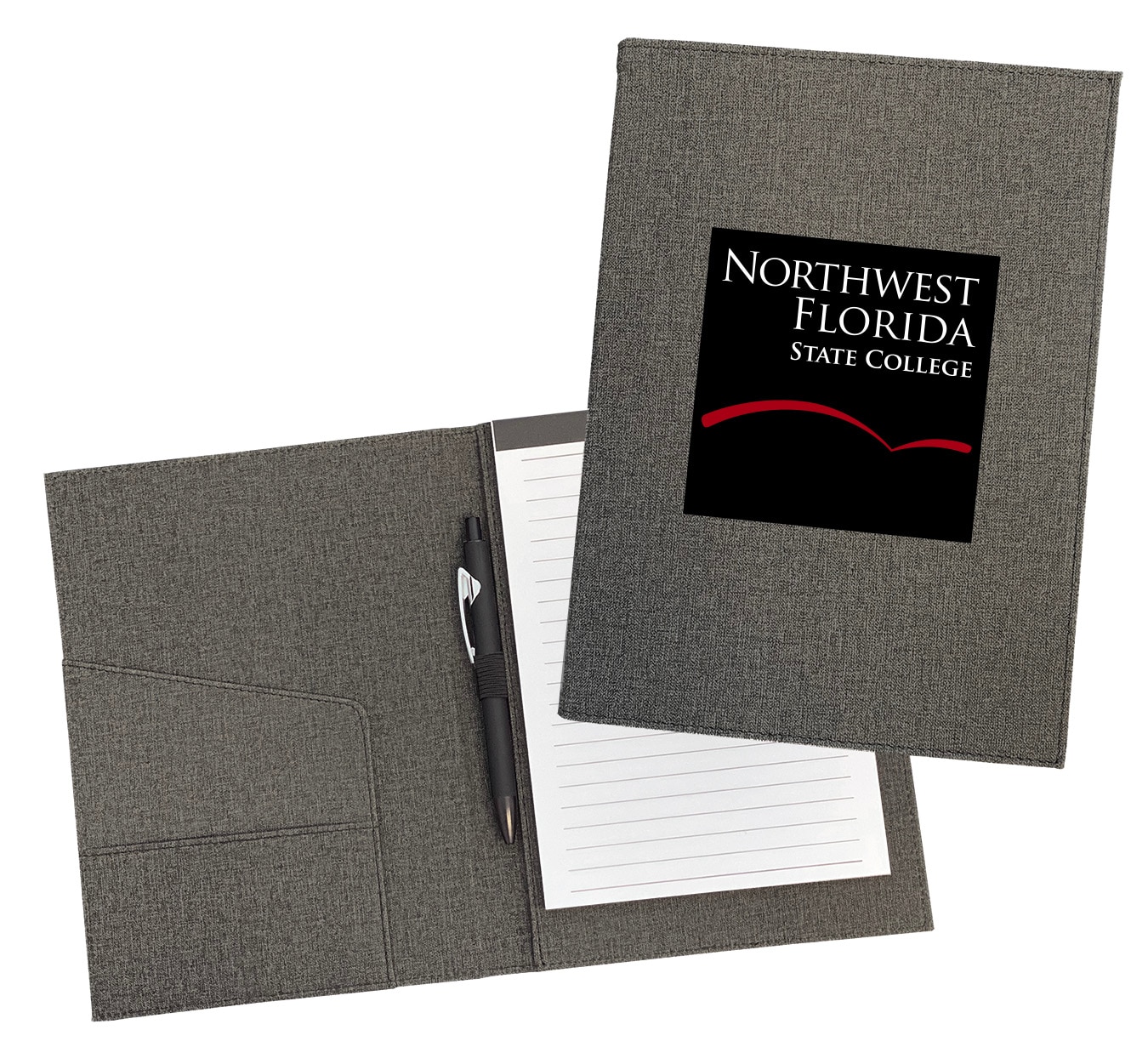 Imprinted Padfolio with Notepad