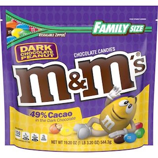 M&M'S - Dark Peanut Chocolate Big Bag