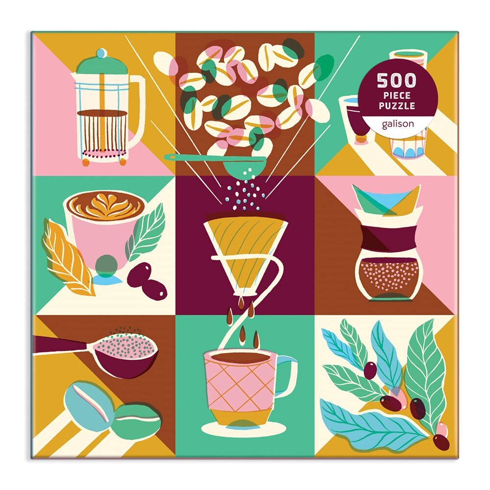 Coffeeology 500 Piece Puzzle