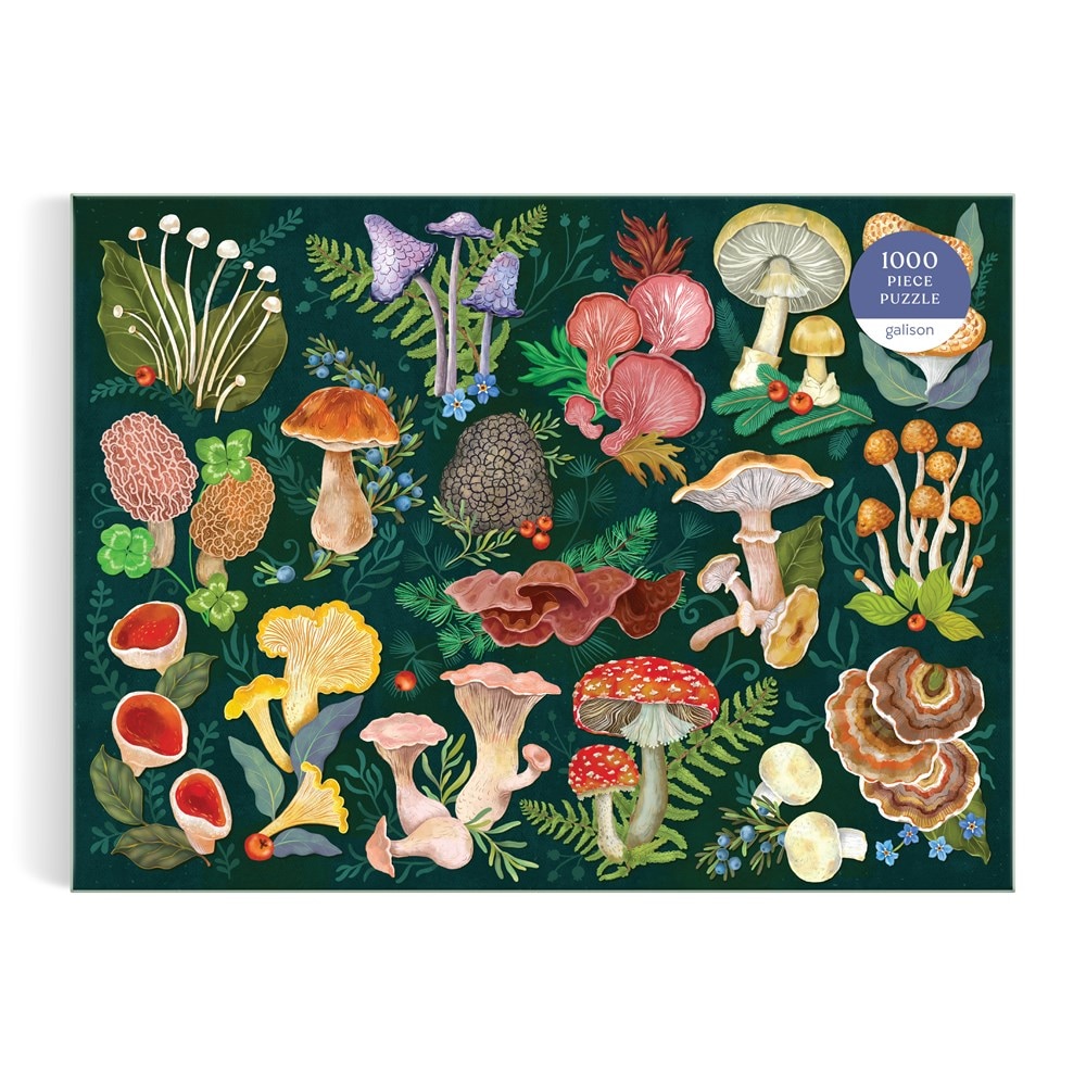 WORLD OF MUSHROOMS 1000 PIECE PUZZLE