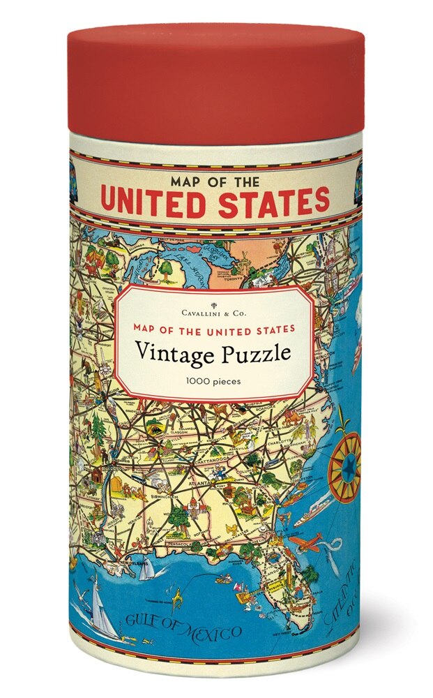 Map of US 1000 pc puzzle