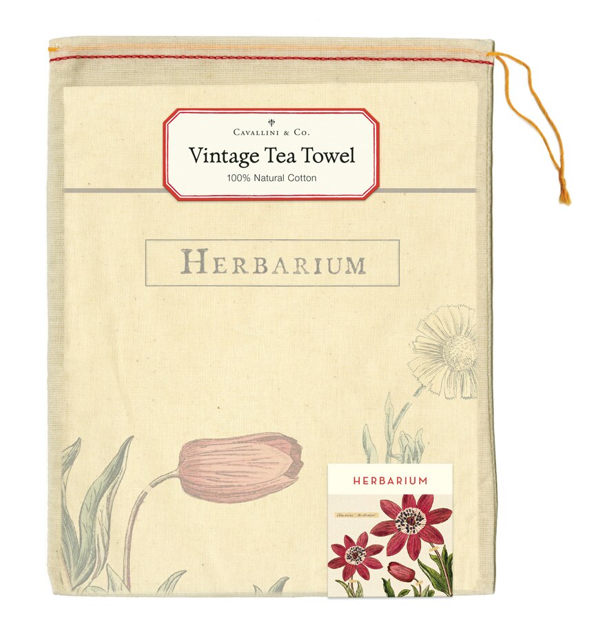 HERBARIUM tea towel