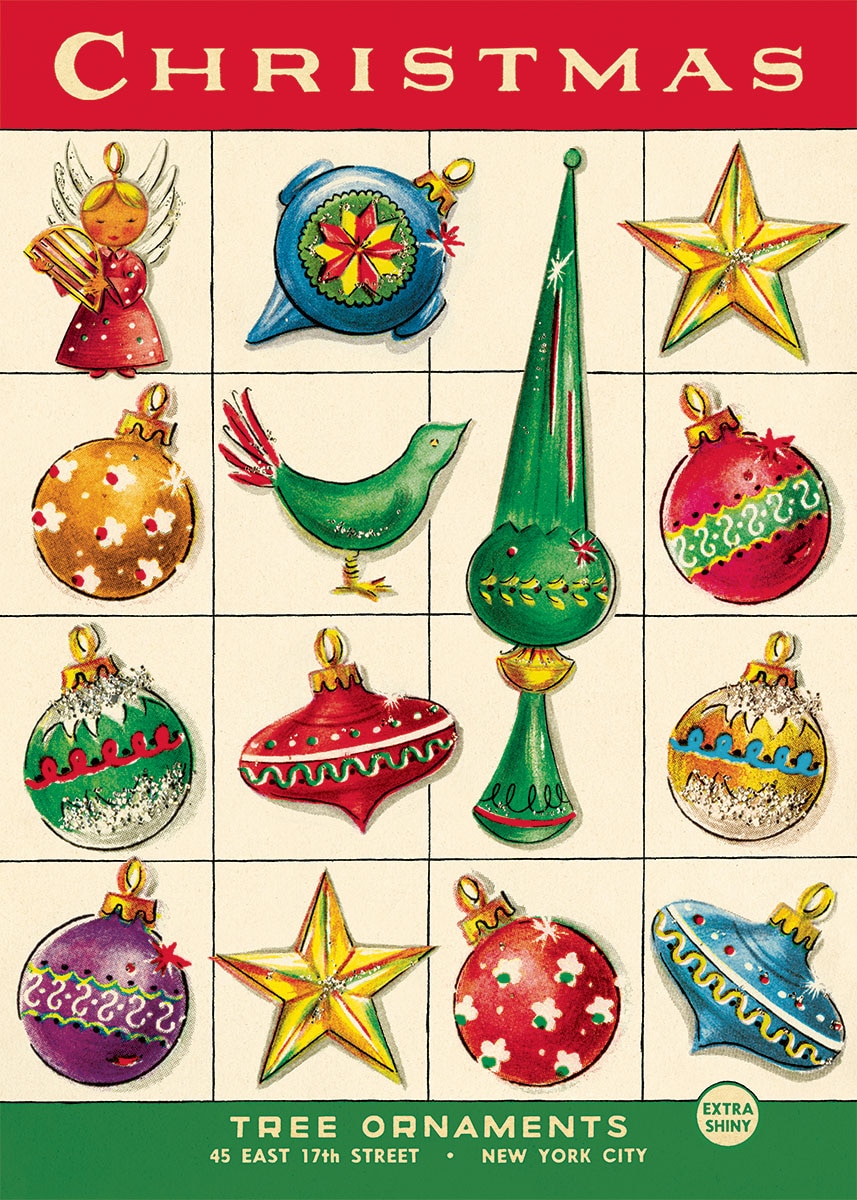 Christmas Ornament Wrapping Paper