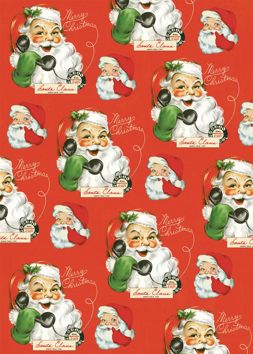 Hello Santa Gift Wrap