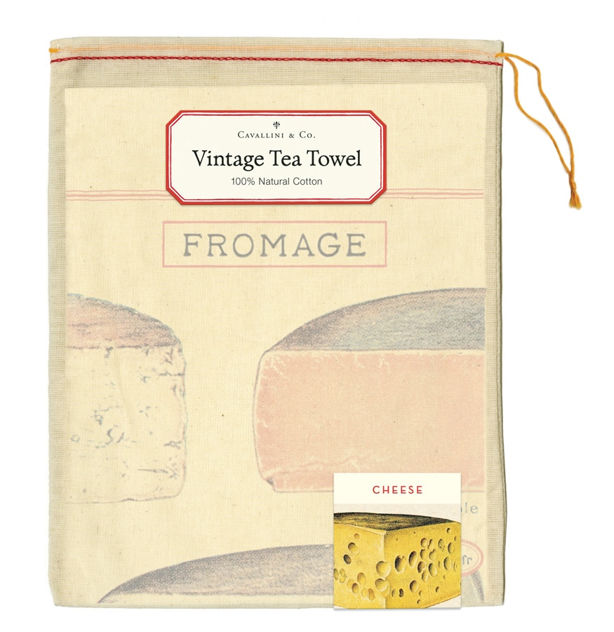 Cheese Vintage Tea Towels