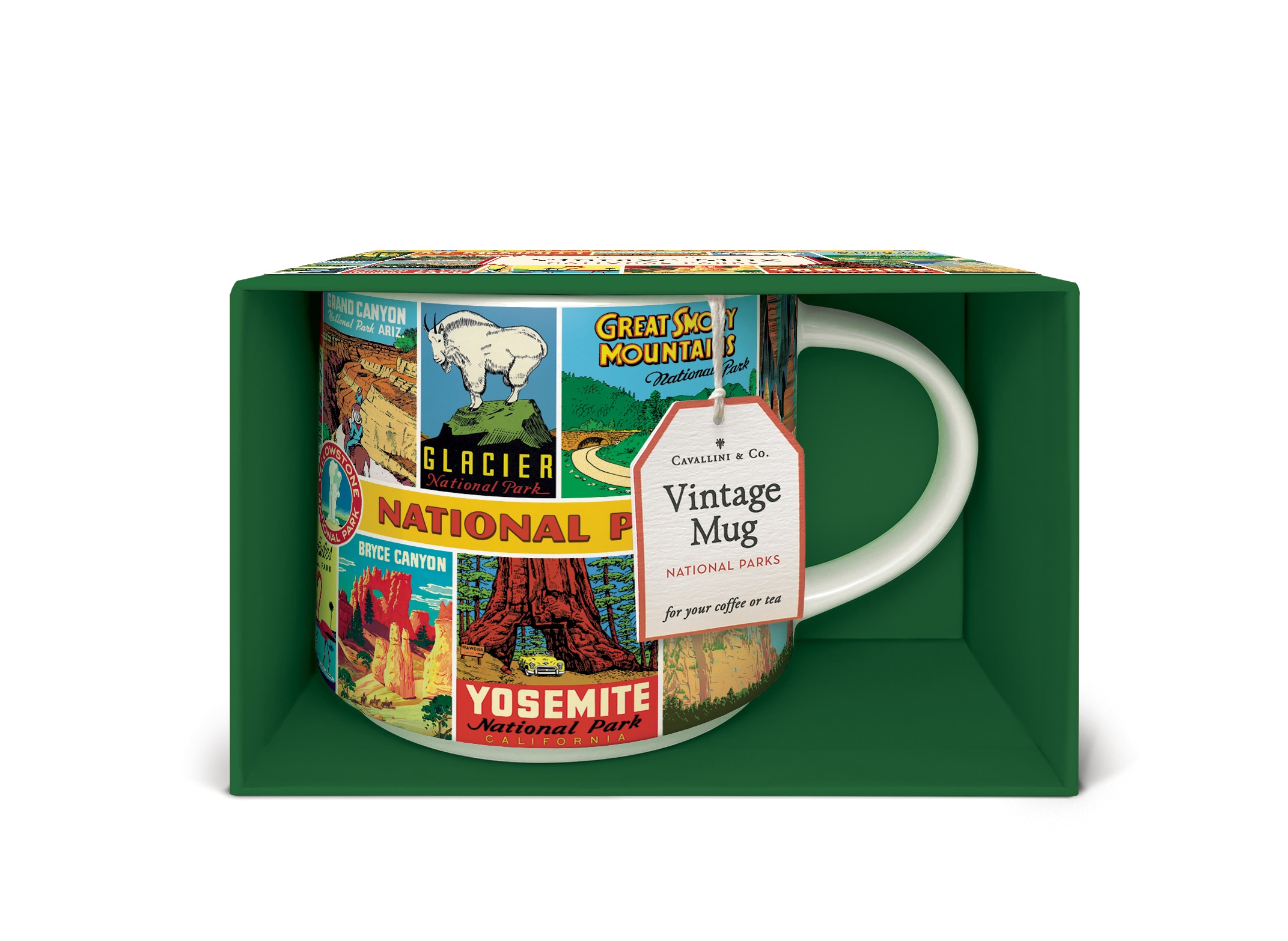 National Parks Vintage Mugs