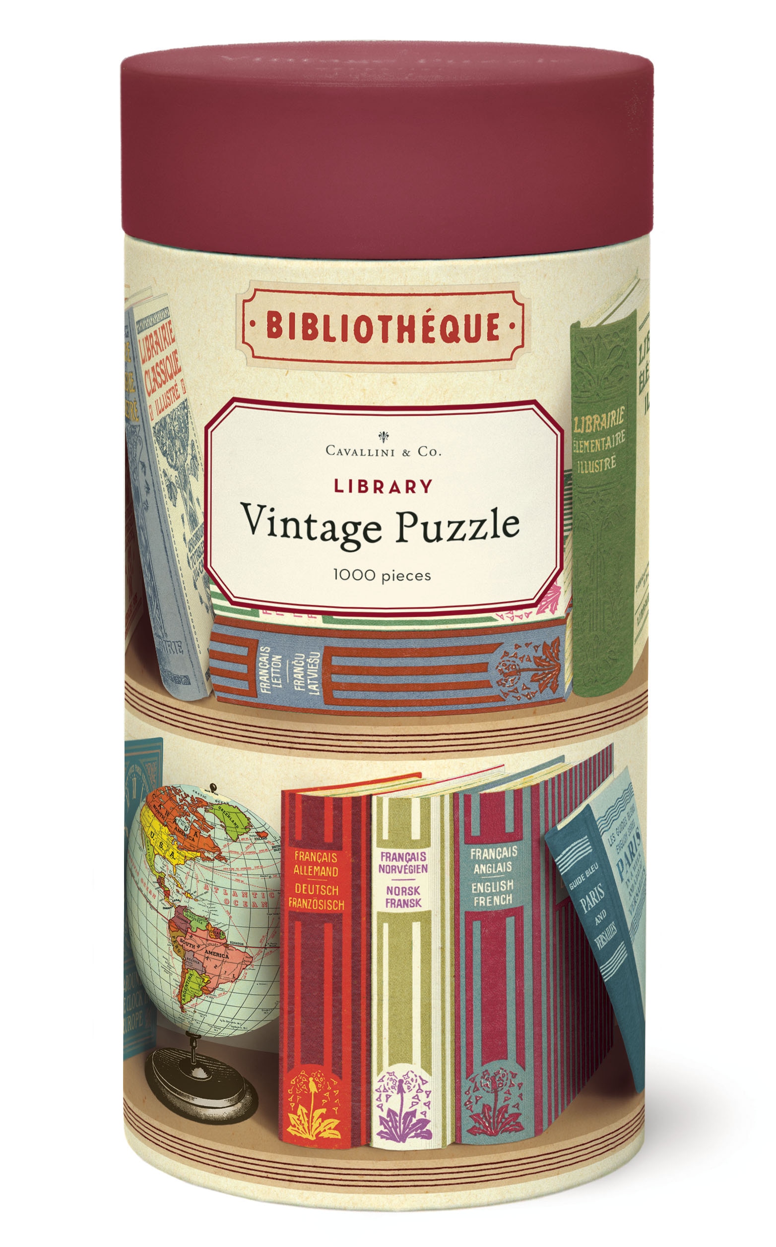 Library Books Vintage Puzzles 1000pc