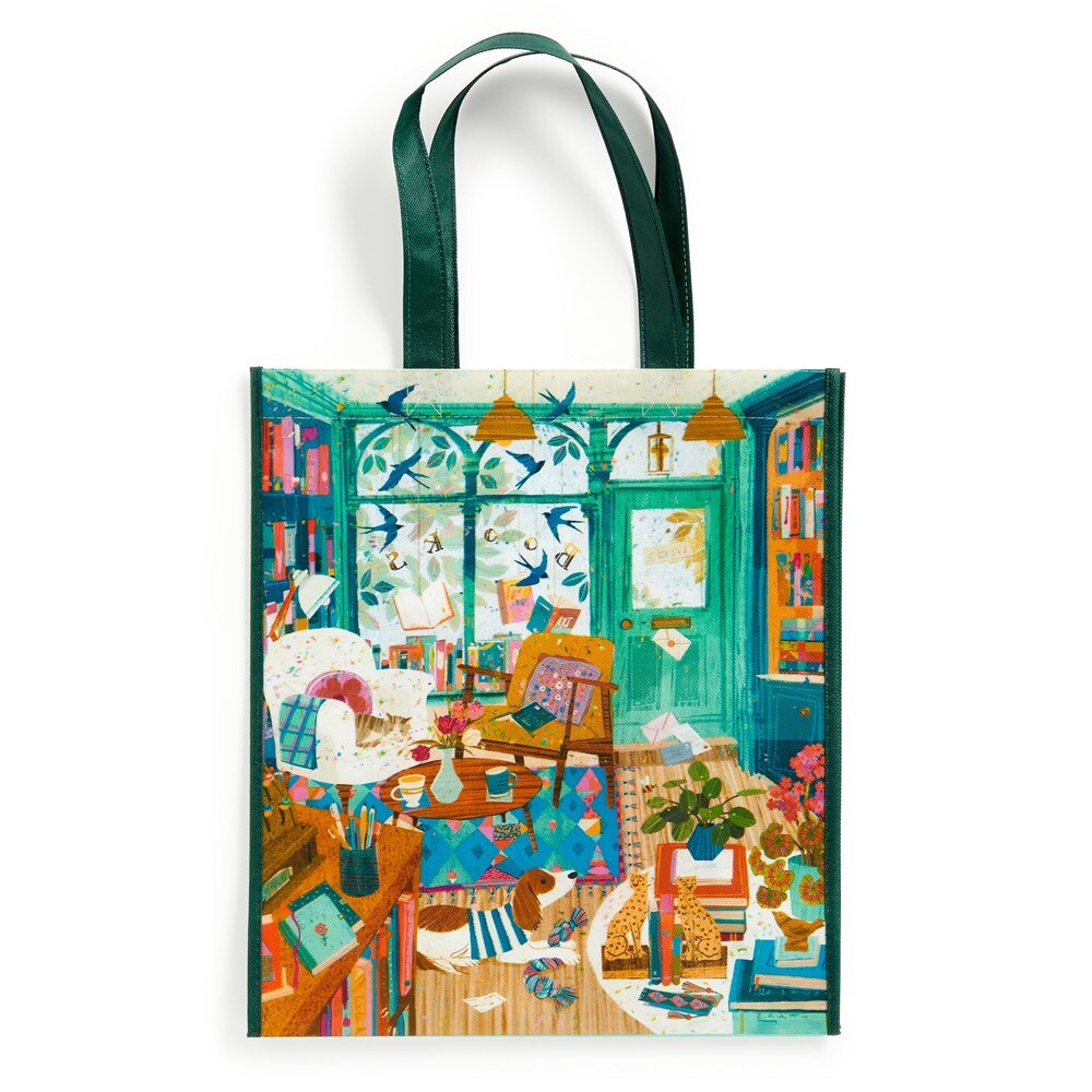 Books of Curiosity Reusable Shopping Bag