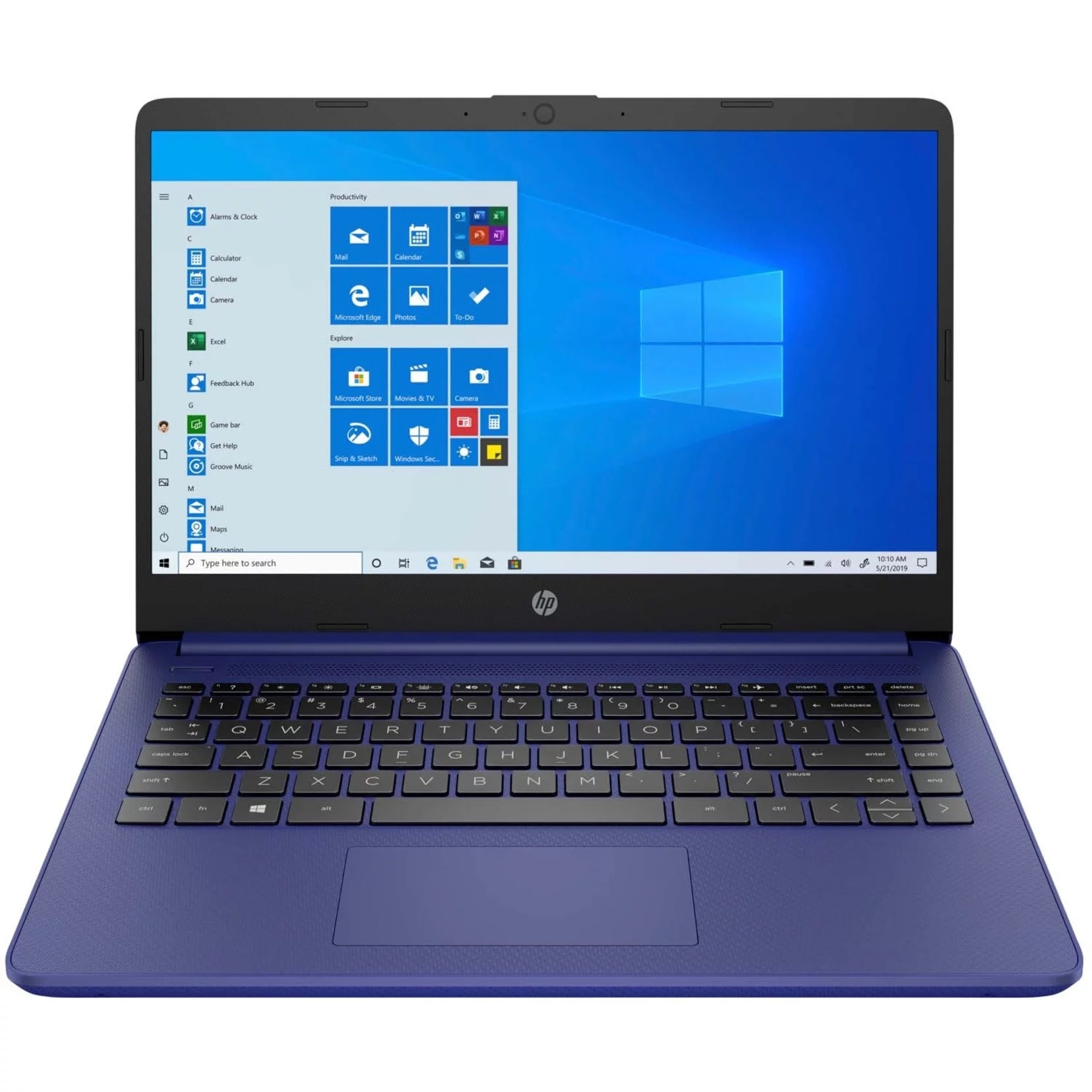 HP 14" Eco Laptop i5-1335U 8GB RAM 512GB  SSD Waterfall Blue