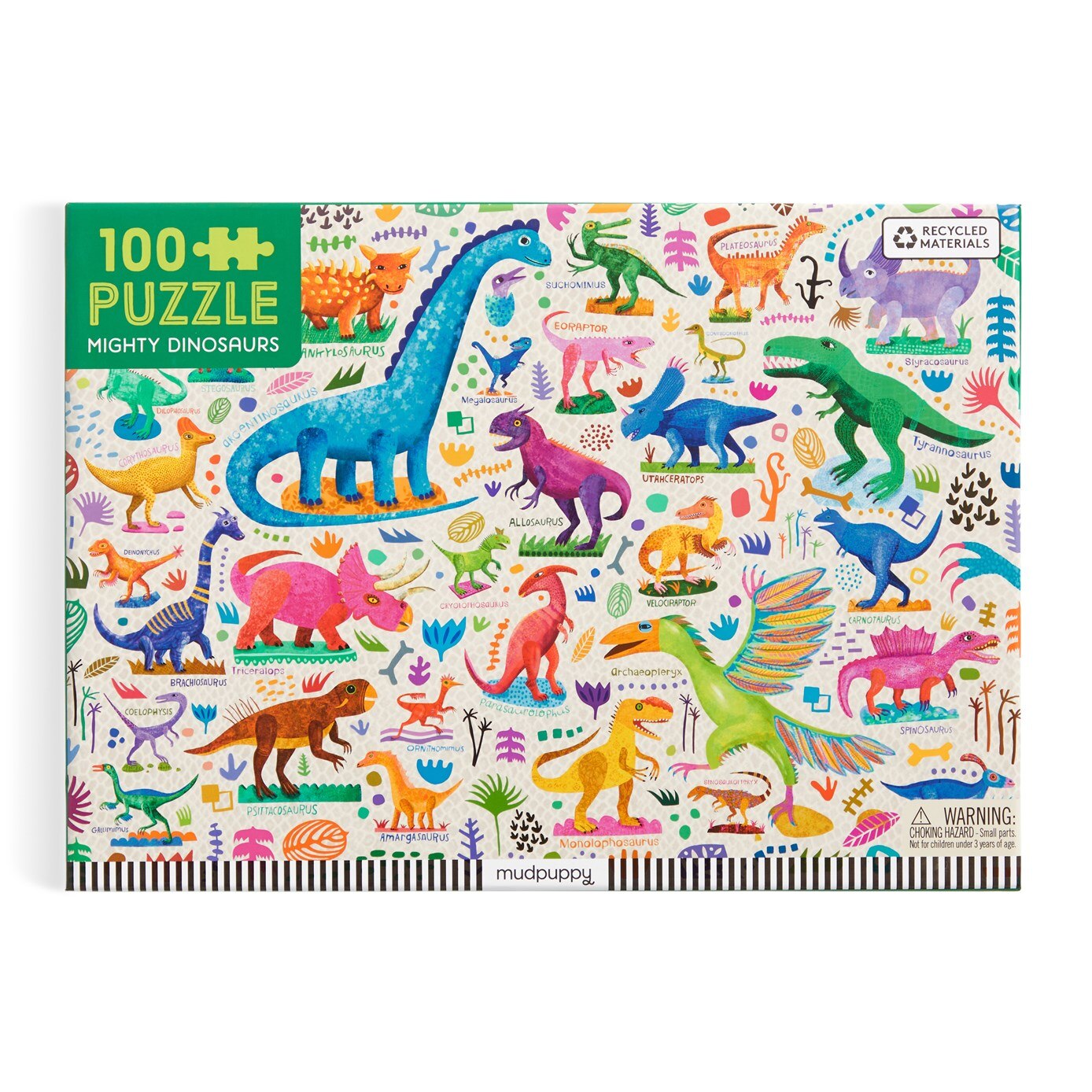Mighty Dinosaurs 100 Piece Puzzle