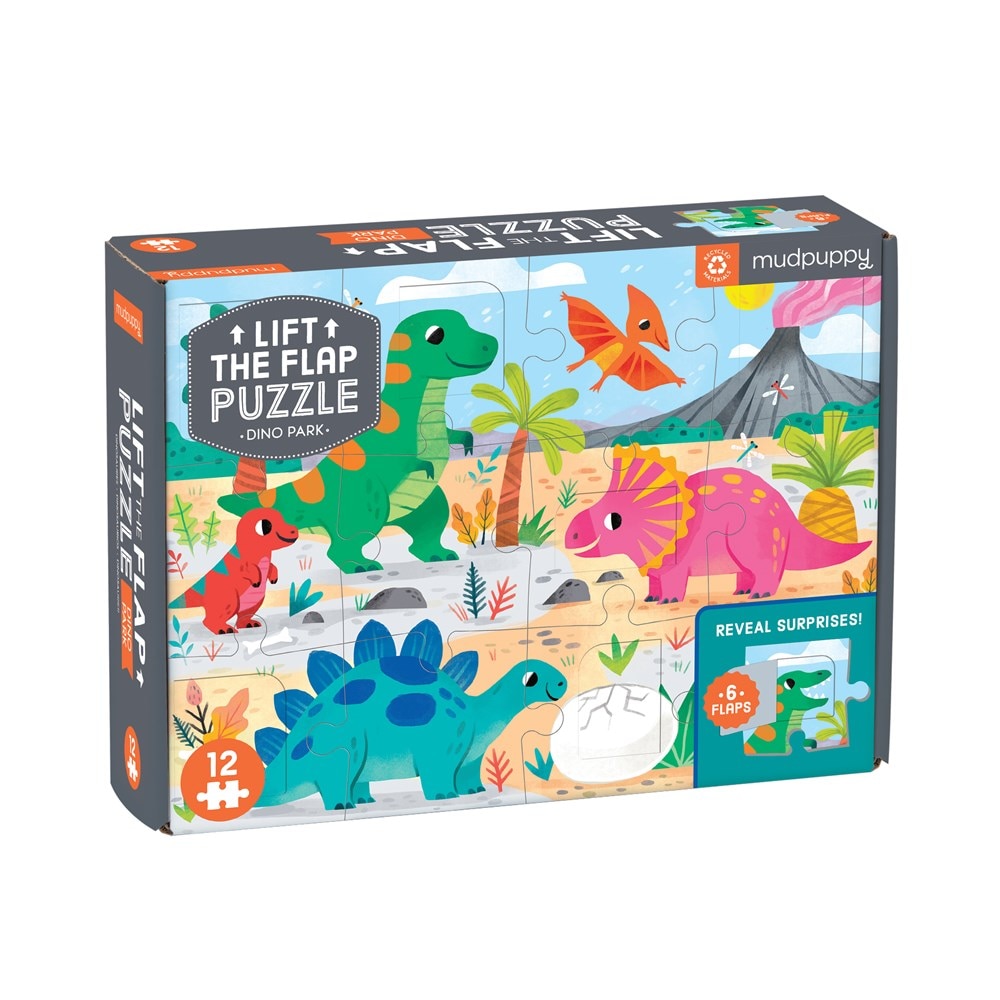 Dino Park Lift the Flap Puzzle