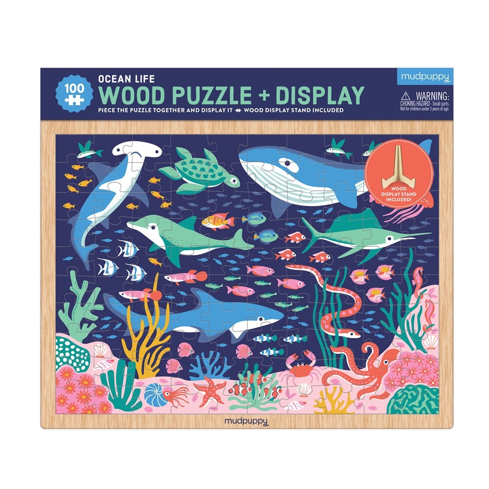 Ocean Life Wooden Puzzle