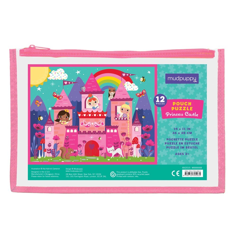 Princess Castle 12-Piece Pouch Puzzle