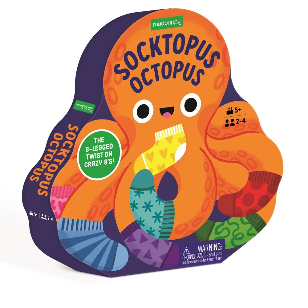 Socktopus Octopus Shaped Box Game