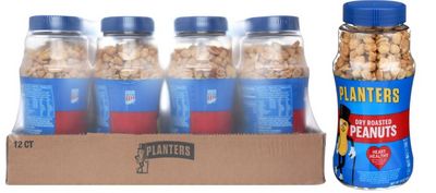 Planters Planters Dry Roasted Nut   12/16oz