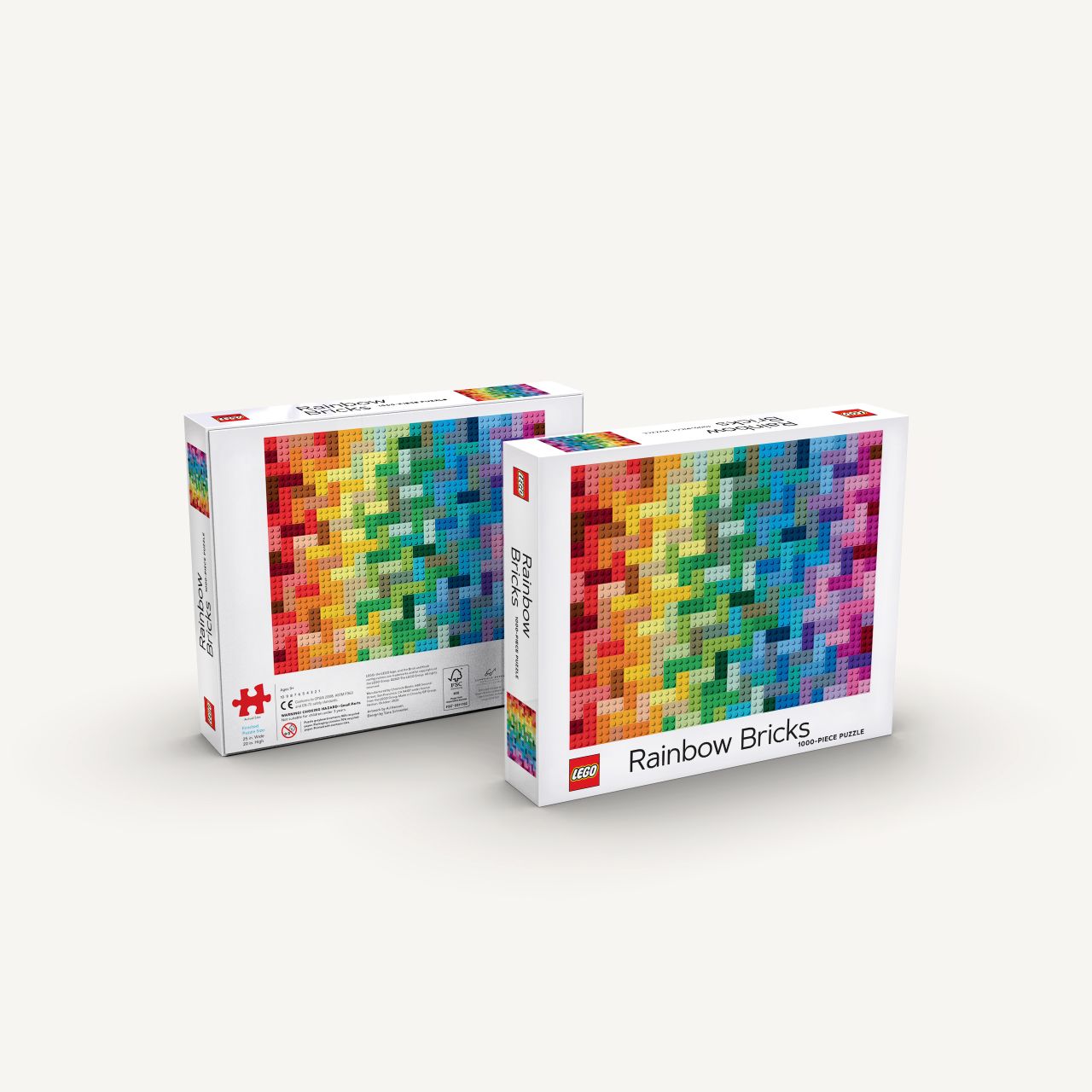 LEGO Rainbow Bricks 1000pc Puzzle  The Catholic University of America  Bookstore