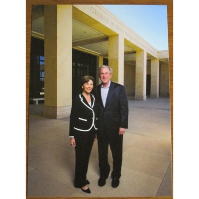 President & Mrs. Bush Postcard