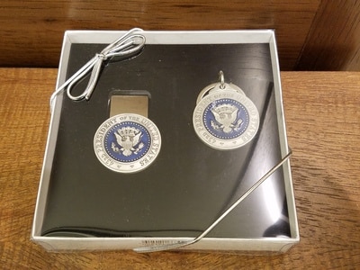 43rd Presidential Seal Money Clip Giftset
