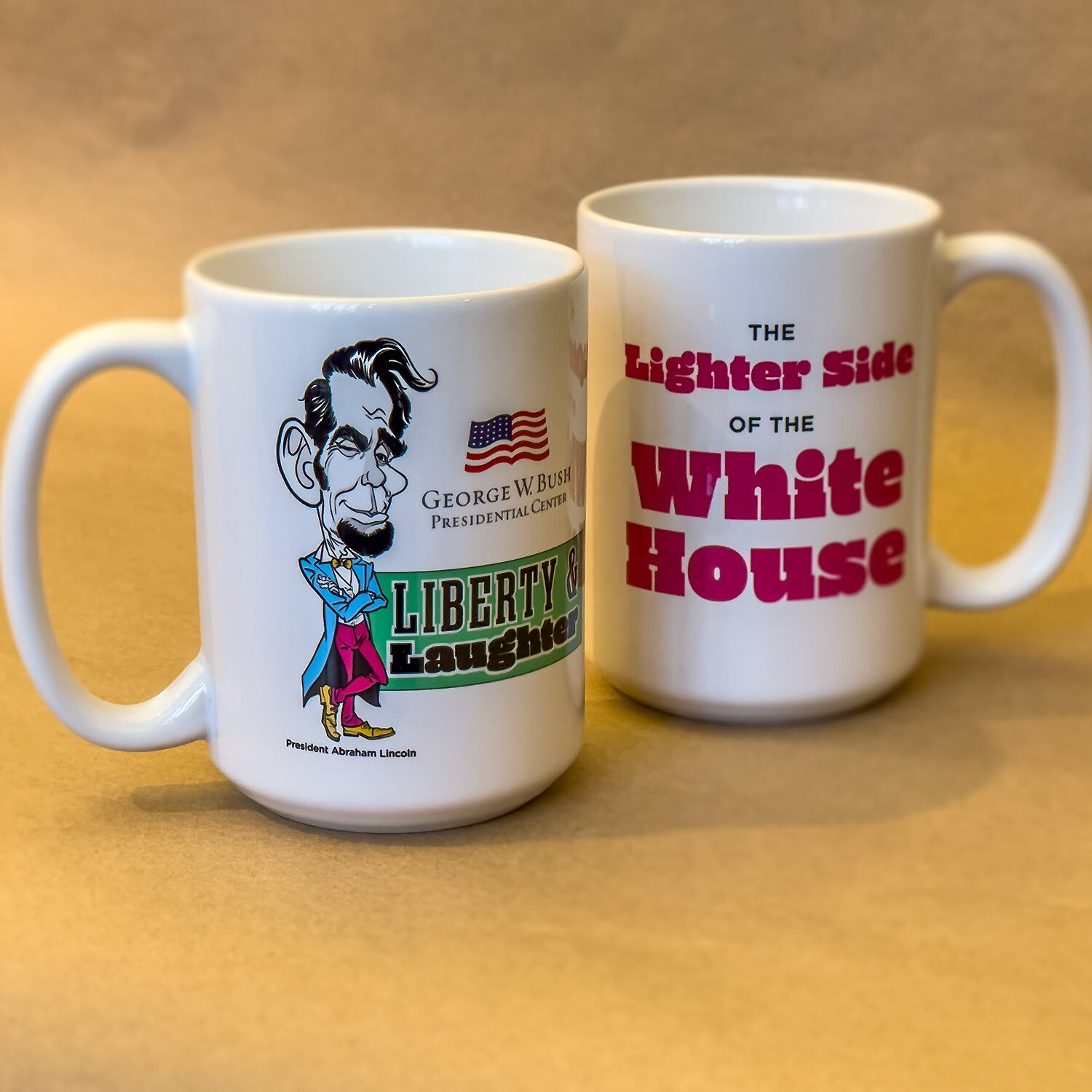 Liberty and Laughter 15oz Mug - Abraham Lincoln