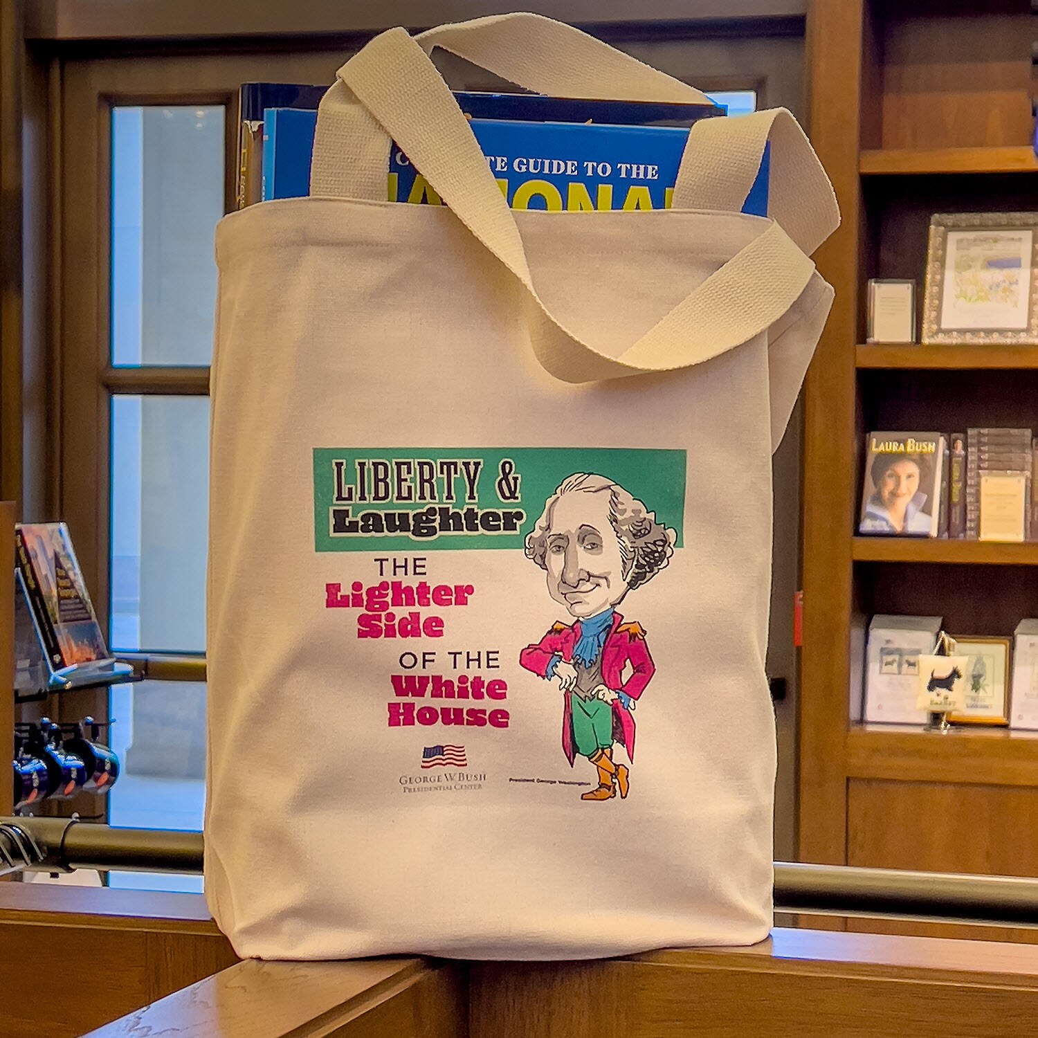 Liberty and Laughter Tote Bag