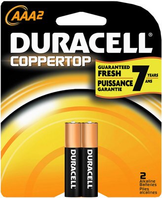 2Pk AAA Copper Batteries