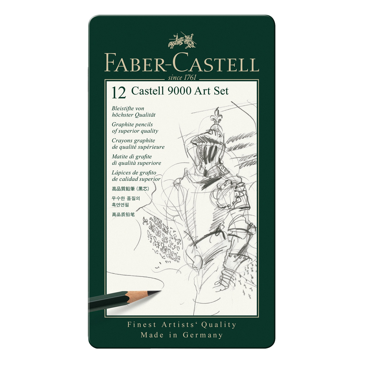 Faber-Castell 9000 12-Pencil Art Set