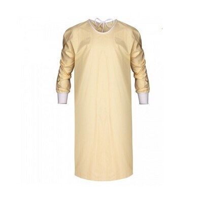 Yellow Reusable Isolation Gown