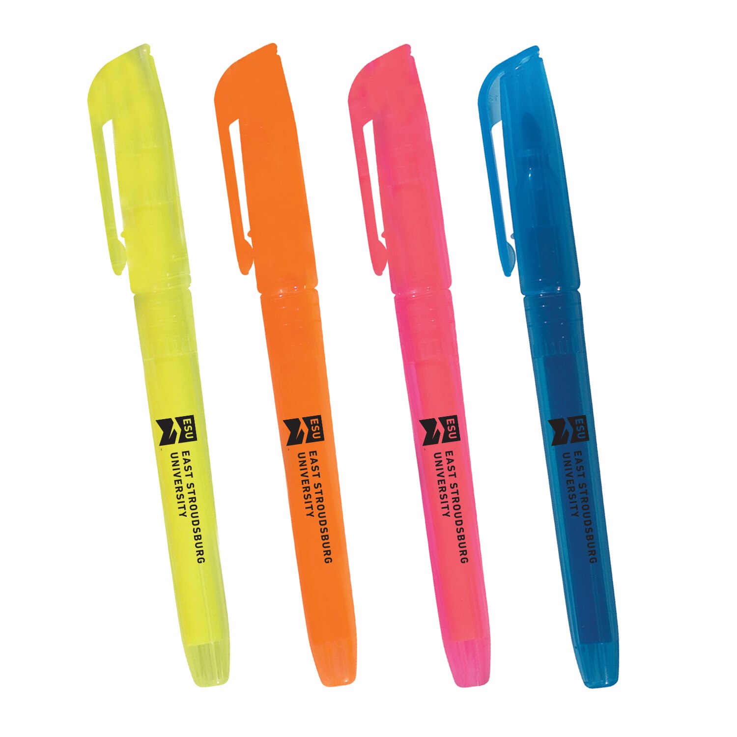 Emblematic Highlighters 4pk Assorted