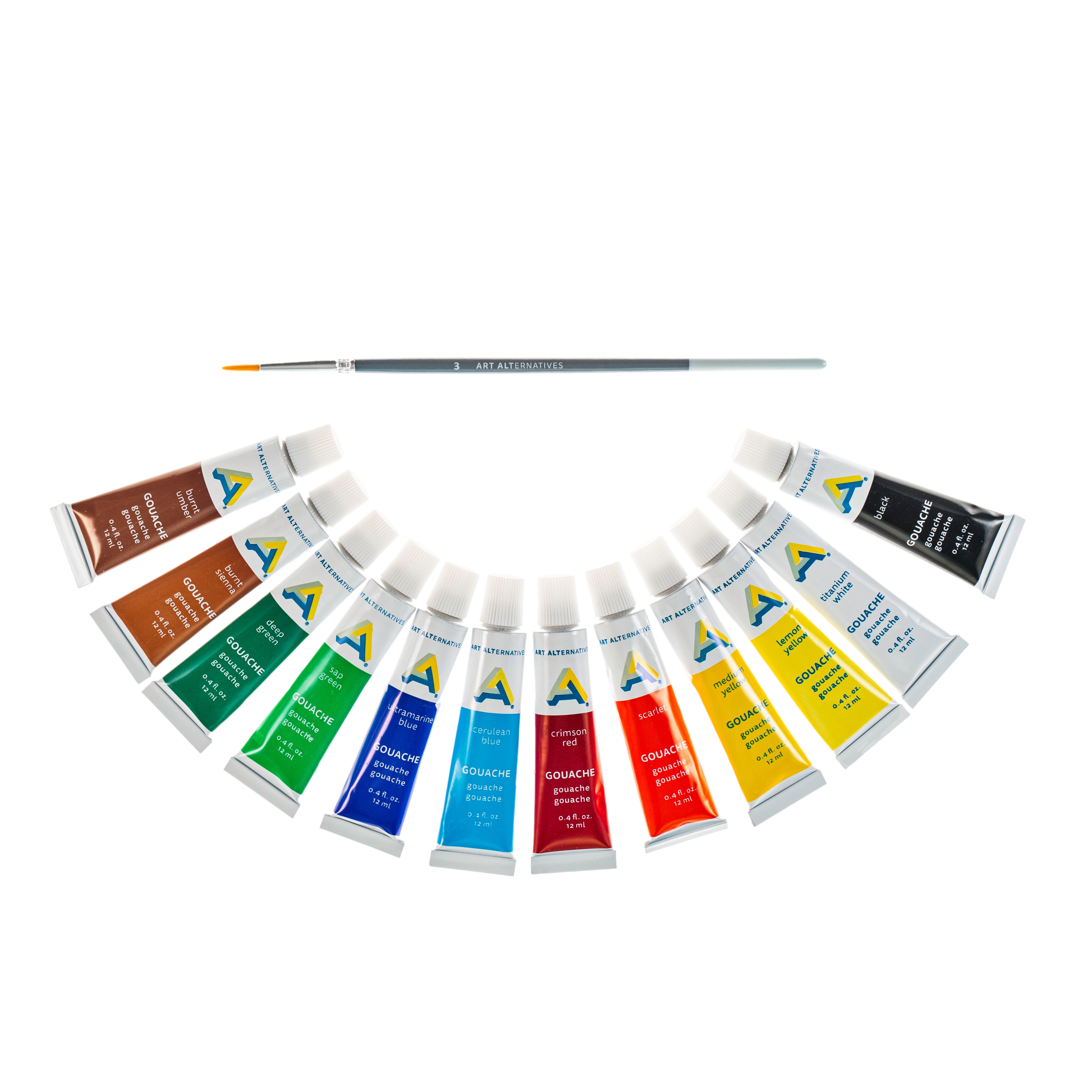 Economy Gouache 12 Set 12ml