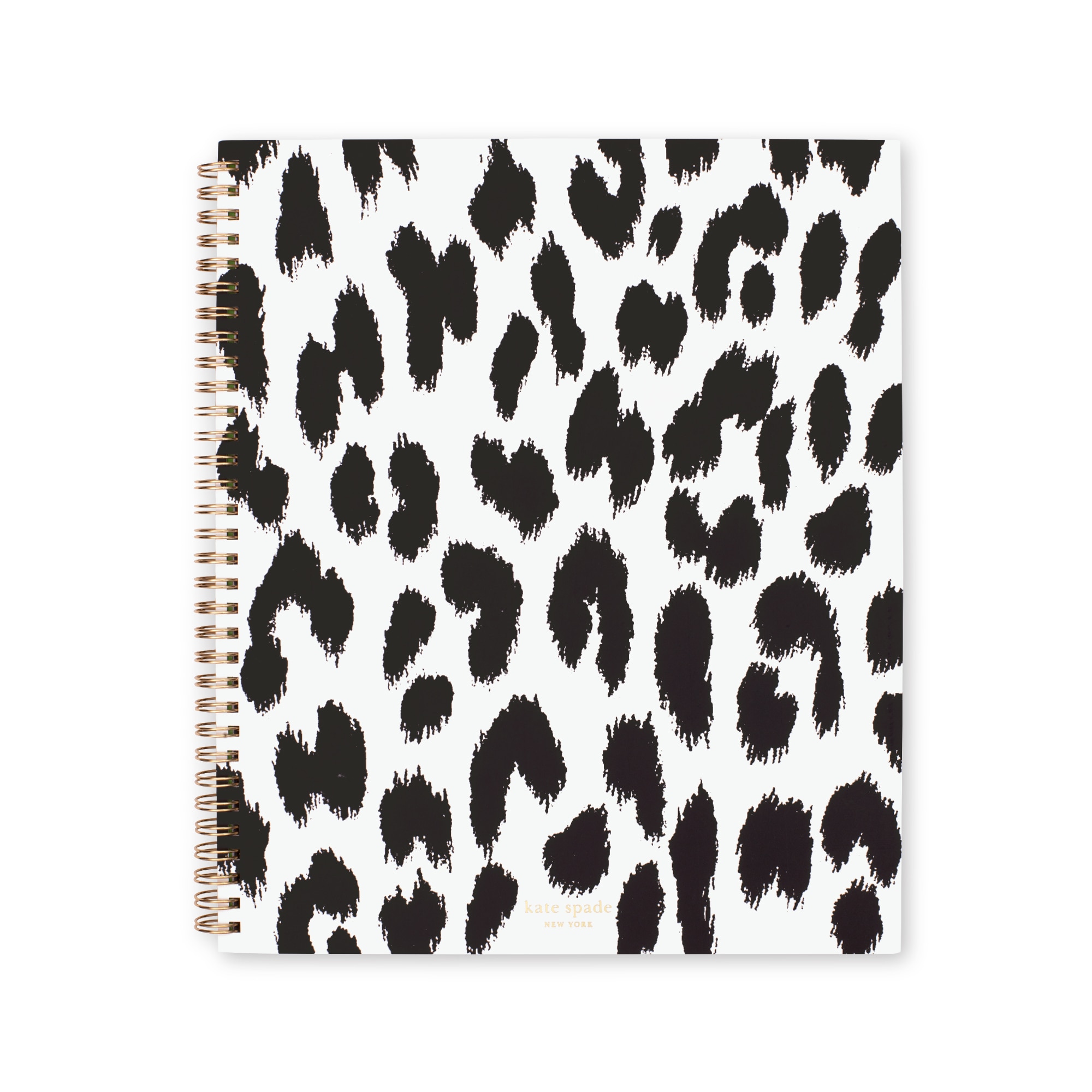 Kate Spade New York Large Spiral Notebook Modern Leopard