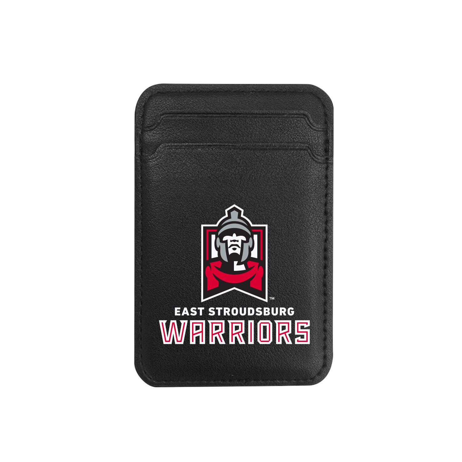 East Stroudsburg University of Pennsylvania - Leather Wallet Sleeve (Mag Safe), Black, Classic V1