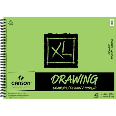 Xl Drawing Pad 18X24 30Sh