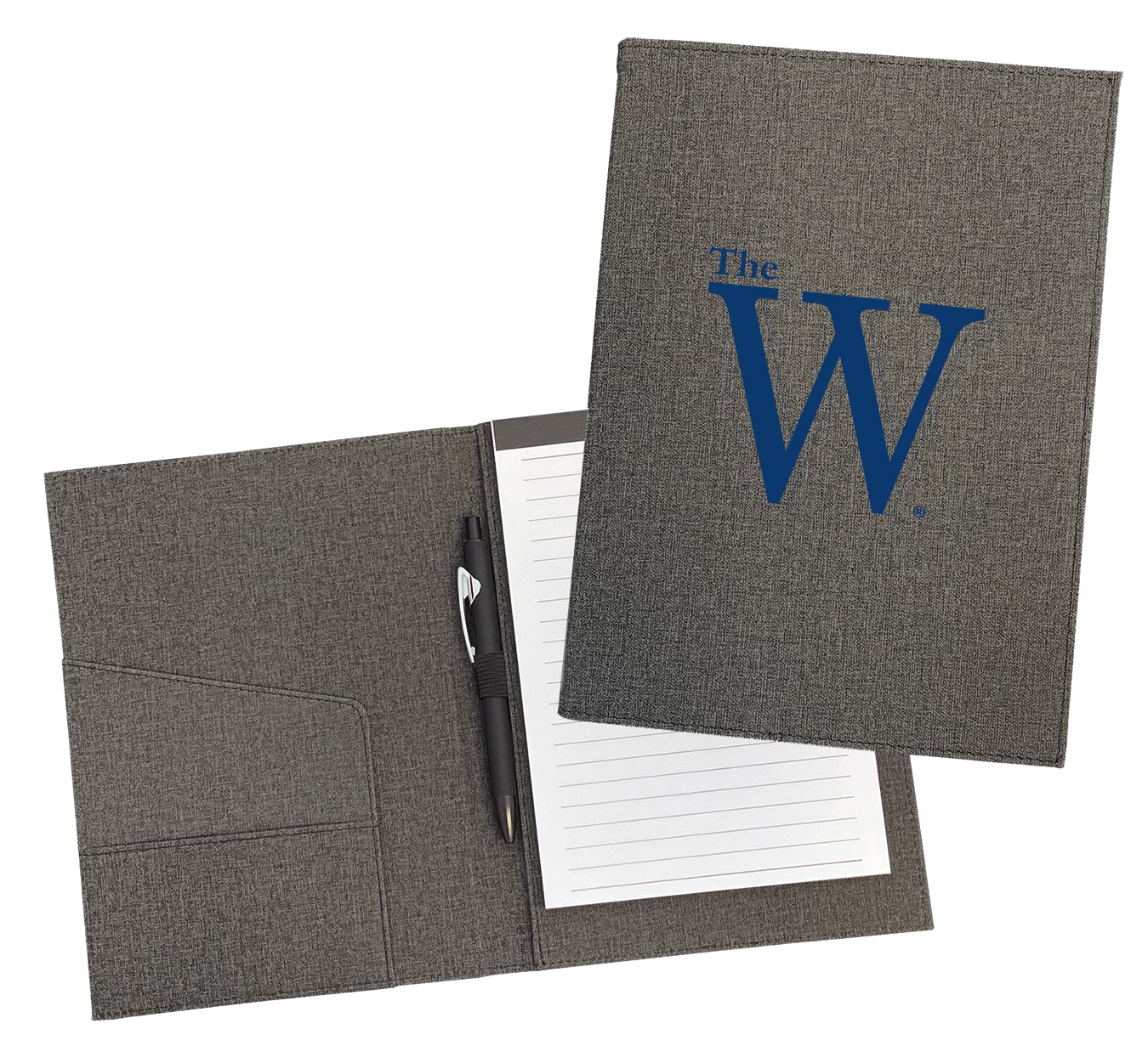 Imprinted Padfolio with Notepad
