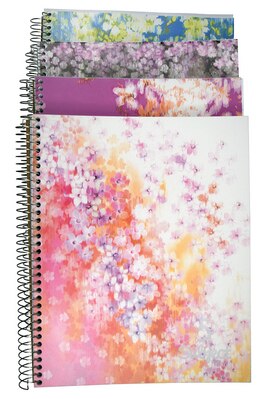 Petals 5 Subject Notebook College Ruled